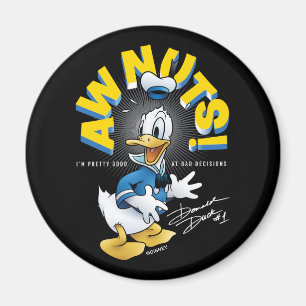 Donald Duck Awnuts! Magnet