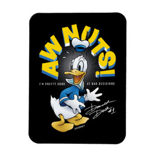 Donald Duck Awnuts! Magnet