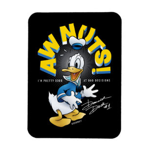 Donald Duck Awnuts! Magnet
