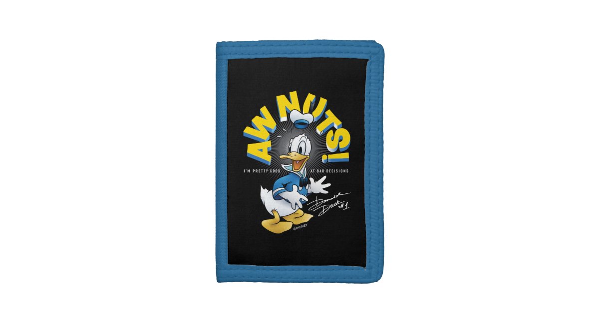 donald-duck-awnuts-trifold-wallet-zazzle