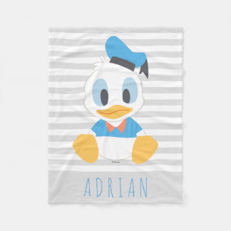 Donald Duck | Baby Donald - Add Your Name Fleece Blanket