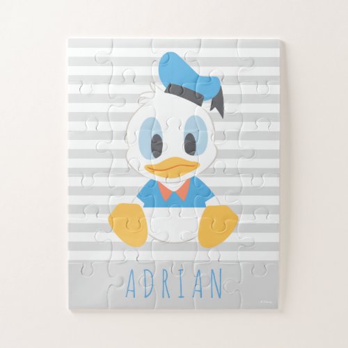 Donald Duck  Baby Donald _ Add Your Name Jigsaw Puzzle