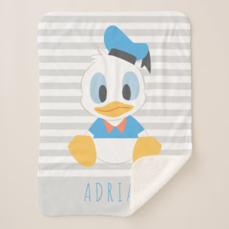 Donald Duck | Baby Donald - Add Your Name Sherpa Blanket