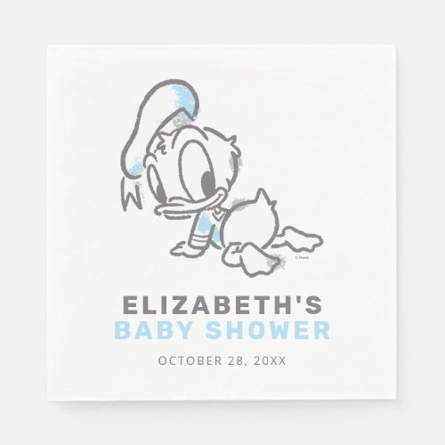 Donald Duck Baby Shower Napkins