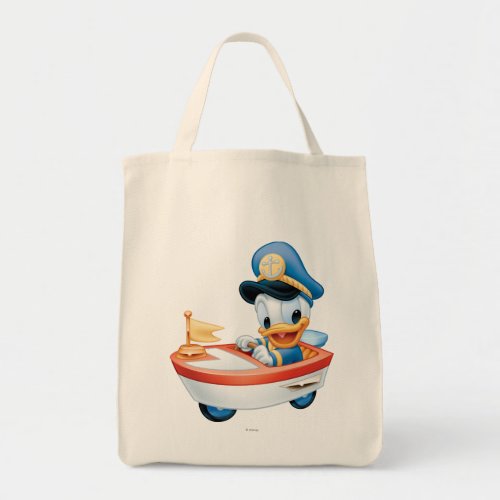 Donald Duck  Boat Baby Tote Bag