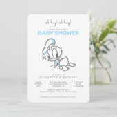 Donald Duck Boy Baby Shower Invitation (Standing Front)