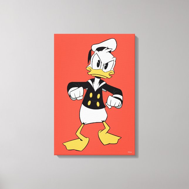 Donald Duck Canvas Print (Front)