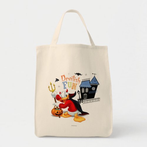 Donald Duck Devilish Fun Tote Bag