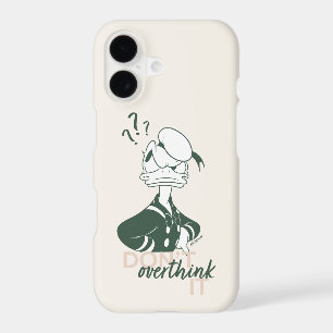 Donald Duck "Don't Overthink It" iPhone 17 Case