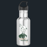 Donald Duck "Don't Overthink It" Stainless Steel Water Bottle<br><div class="desc">Add a touch of relatable humor and retro sophistication to your collection with this stylish "Don't Overthink It" Donald Duck design. Featuring a classic Donald Duck looking hilariously perplexed under a trio of question marks, this artwork perfectly captures those moments of everyday confusion we all face. The design uses a...</div>