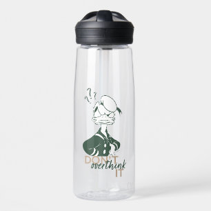 Donald Duck "Don't Overthink It" Water Bottle