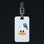 Donald Duck Emoji Bag Tag<br><div class="desc">Express yourself with this super cute Disney emoji featuring Donald.</div>