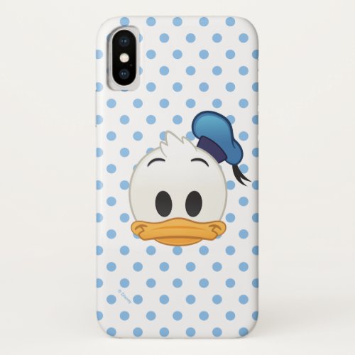 Donald Duck Emoji iPhone X Case