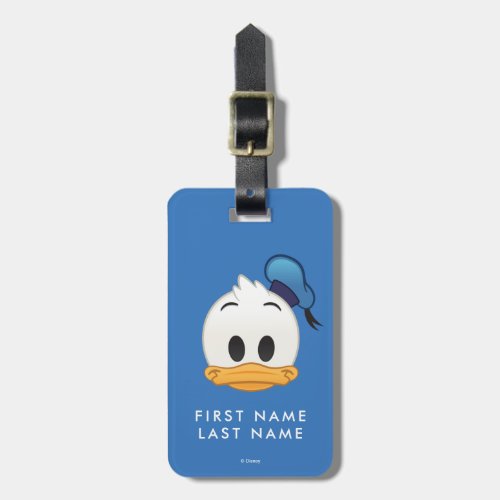 Donald Duck Emoji  Family Vacation Luggage Tag
