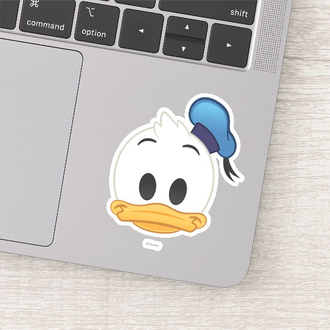 Donald Duck Emoji | Family Vacation Sticker (Detail)