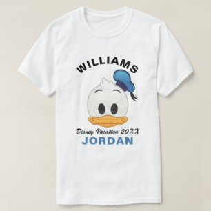 Donald Duck Emoji   Family Vacation T-Shirt