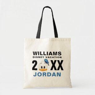 Donald Duck Emoji   Family Vacation Tote Bag