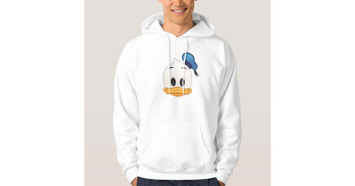 Donald Duck Emoji Hoodie | Zazzle