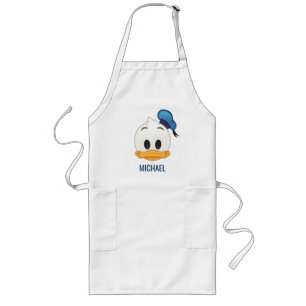Donald Duck Emoji Long Apron