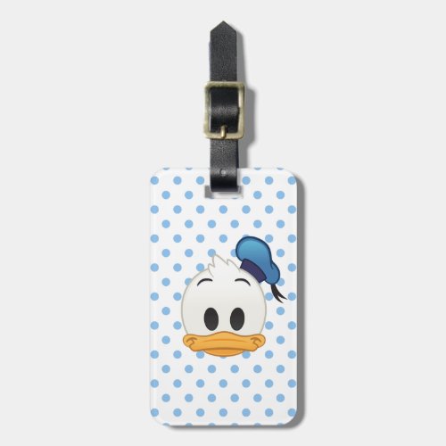 Donald Duck Emoji Luggage Tag