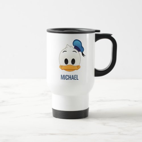 Donald Duck Emoji Travel Mug