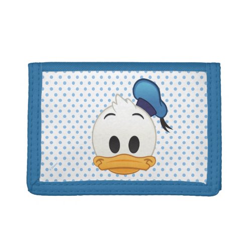 Donald Duck Emoji Tri_fold Wallet