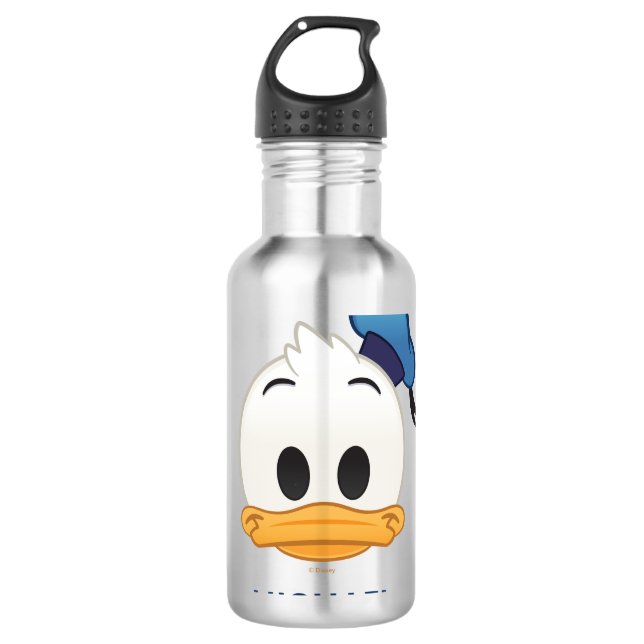 Donald Duck Emoji Water Bottle (Front)