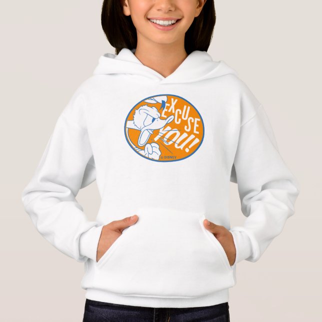 Donald Duck | Excuse You Hoodie (Front)