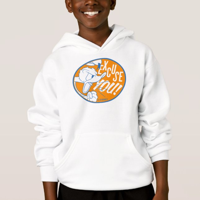 Donald Duck | Excuse You Hoodie (Front)