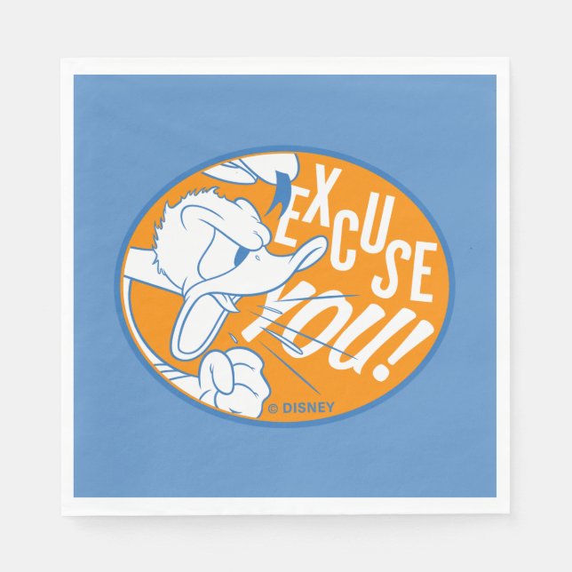 Donald Duck | Excuse You Napkins (Front)