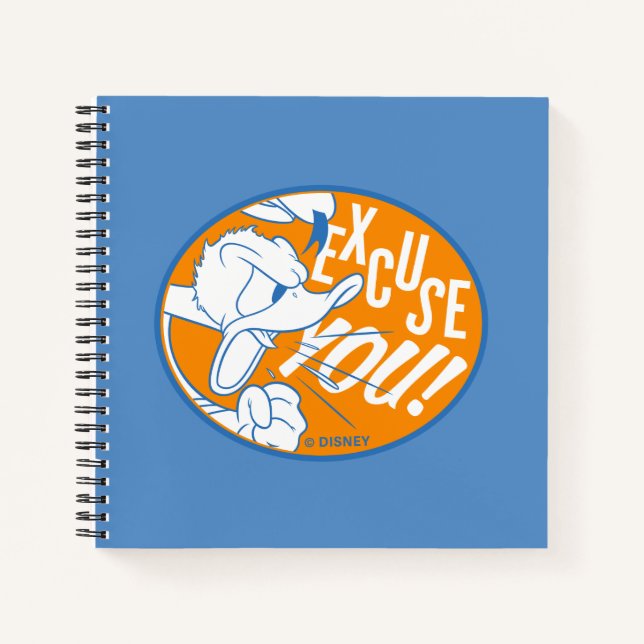 Donald Duck | Excuse You Notebook (Front)