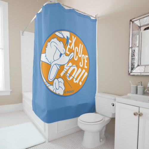 Donald Duck  Excuse You Shower Curtain