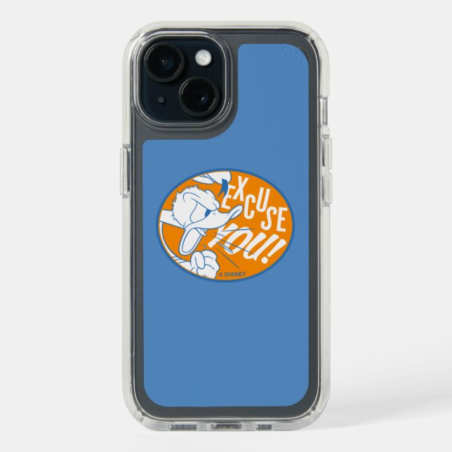 Donald Duck | Excuse You Speck iPhone Case (Front (Black))