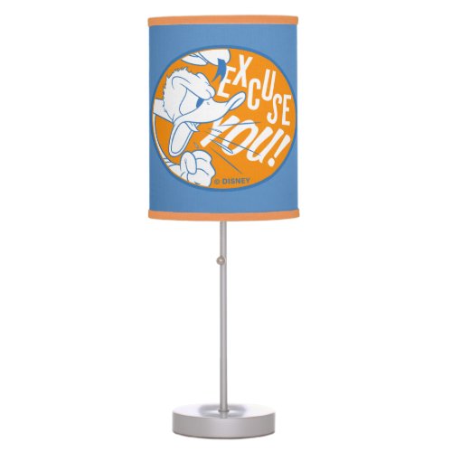 Donald Duck  Excuse You Table Lamp