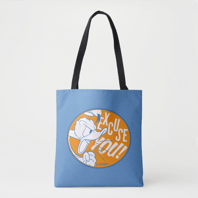 Donald Duck | Excuse You Tote Bag (Front)