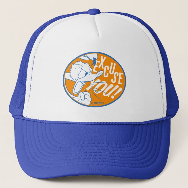Donald Duck | Excuse You Trucker Hat (Front)
