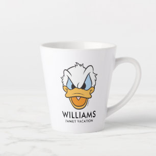 Donald Duck Family Vacation Latte Mug