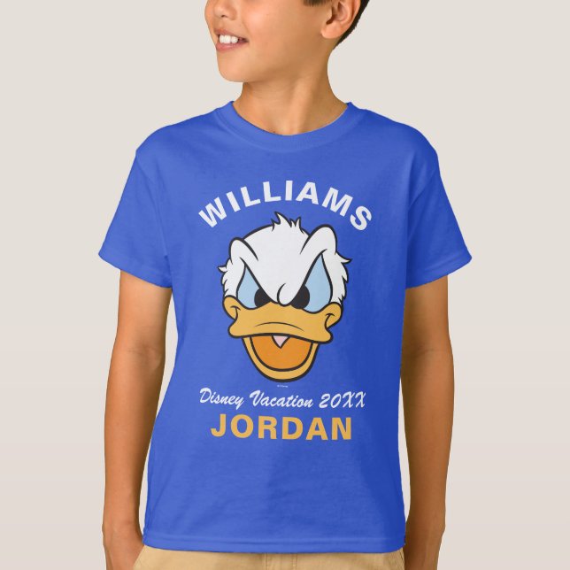 Donald Duck | Family Vacation & Year T-Shirt (Front)