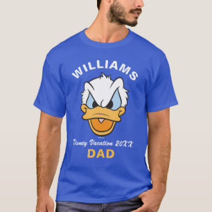 Donald Duck   Family Vacation & Year T-Shirt