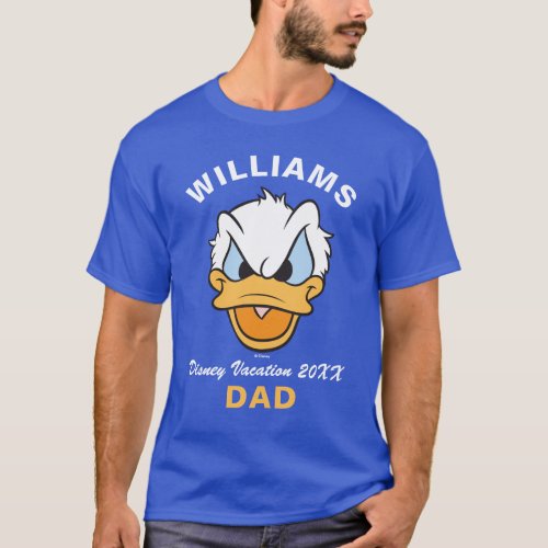 Donald Duck  Family Vacation  Year T_Shirt