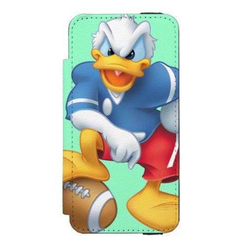 Donald Duck  Football Wallet Case For iPhone SE55s
