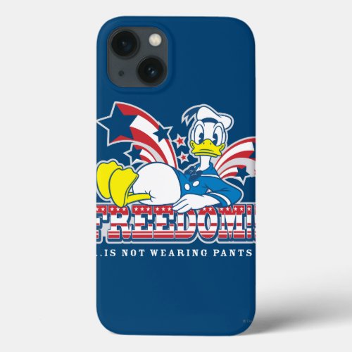 Donald Duck  Freedom iPhone 13 Case