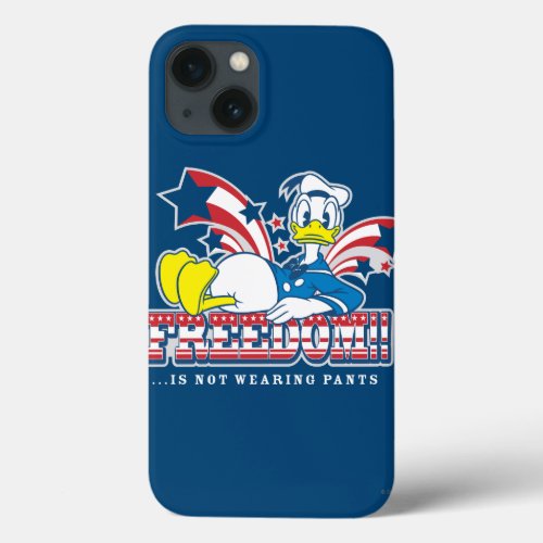 Donald Duck  Freedom iPhone 13 Case