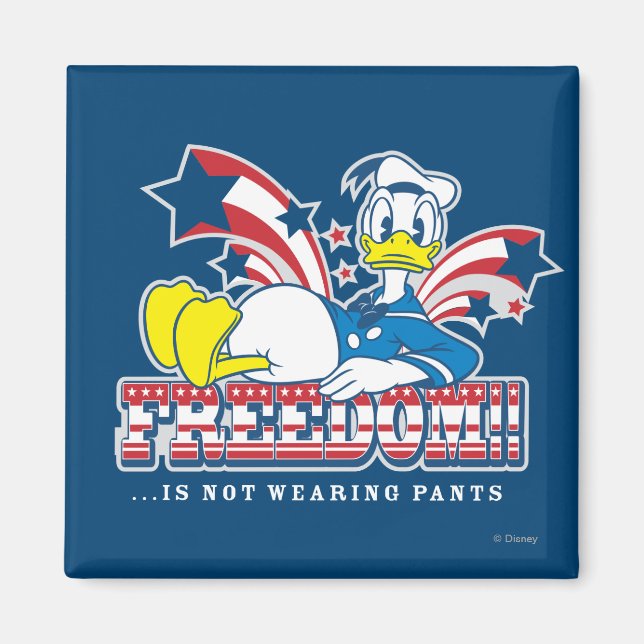 Donald Duck | Freedom Magnet (Front)