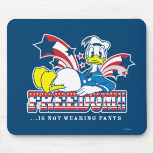 Donald Duck   Freedom Mouse Pad