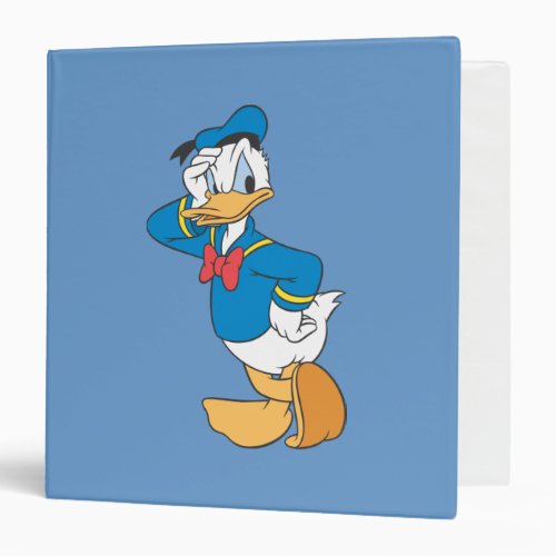 Donald Duck  Hand on Face Binder