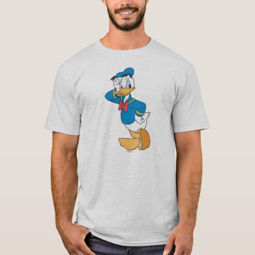 Donald Duck  Hand on Face T_Shirt
