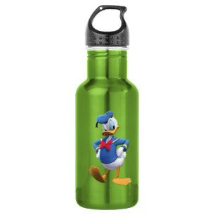 Donald Duck Hands on Hips Water Bottle
