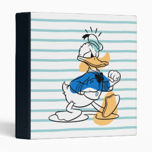 Donald Duck   Hangry Hangry 3 Ring Binder