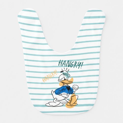 Donald Duck  Hangry Hangry Baby Bib